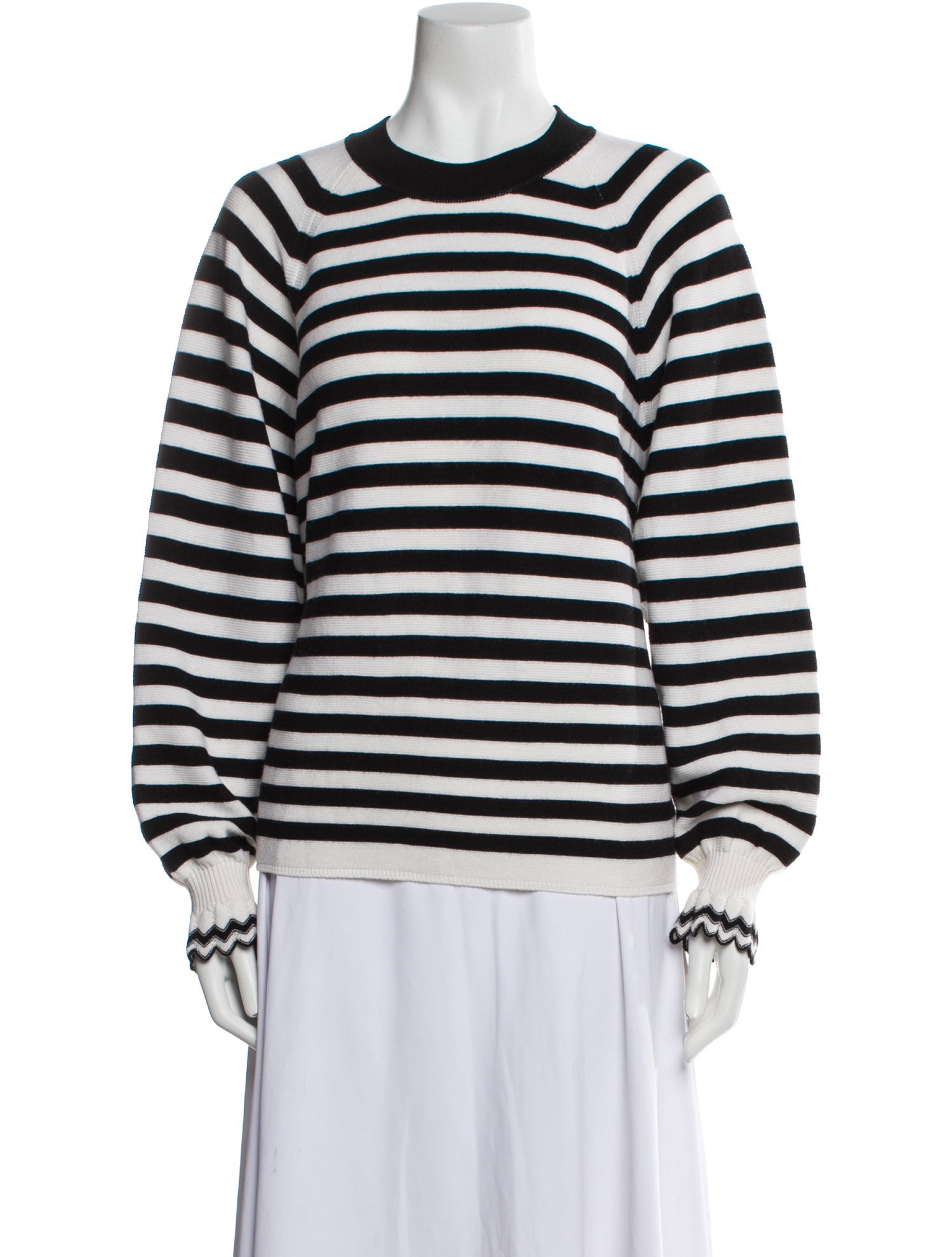 Molli Virgin Wool Striped Sweater