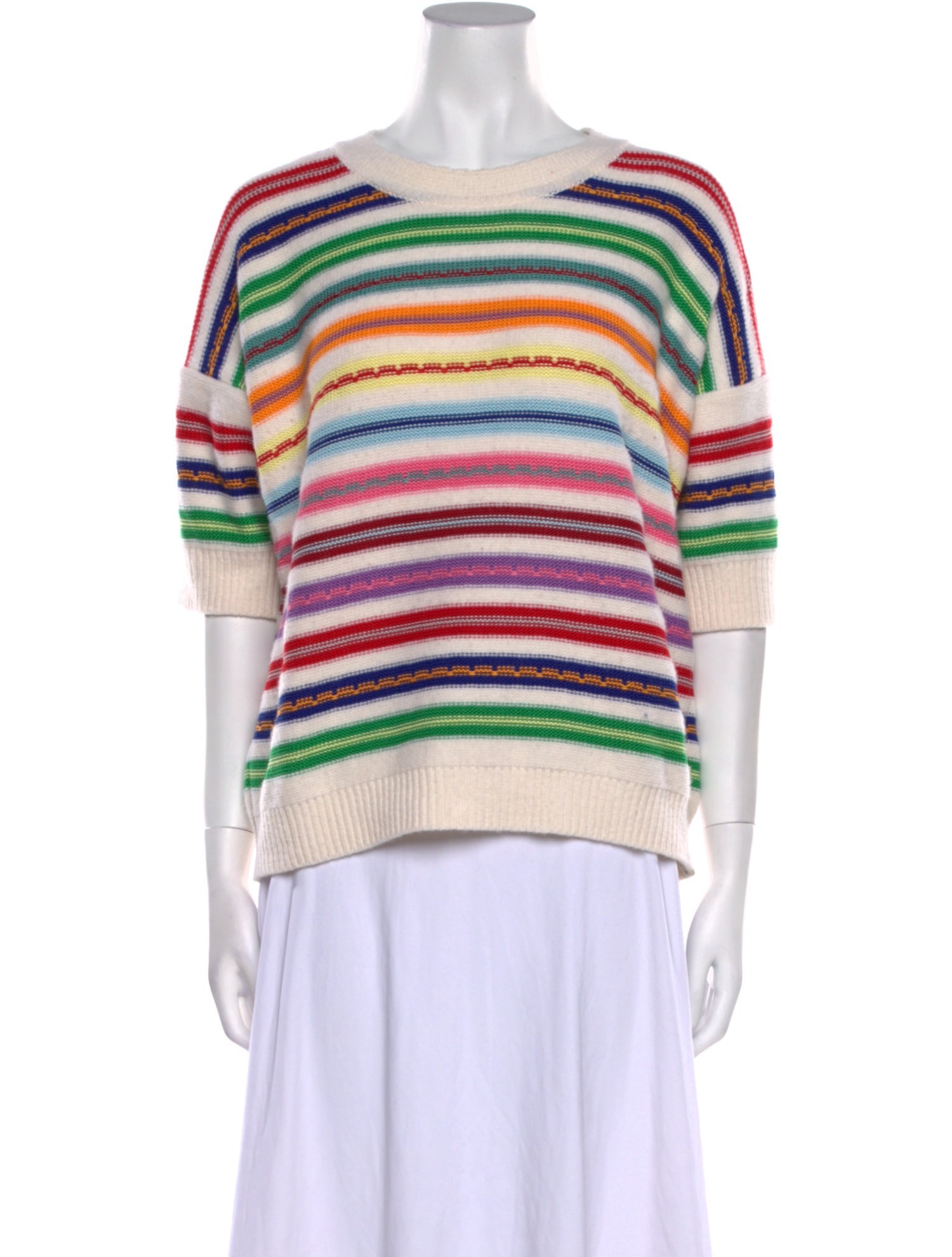 Molli Striped Crew Neck Sweater