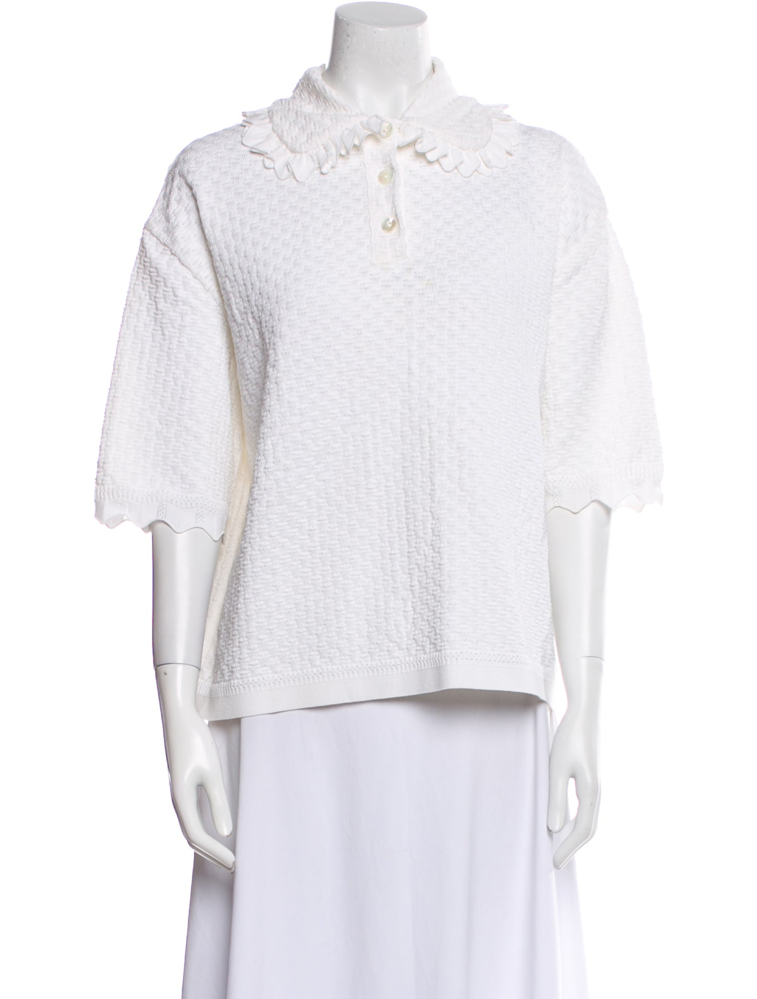 Molli Three-Quarter Sleeve Polo