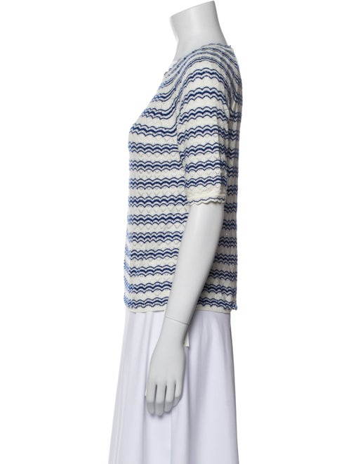 Molli Striped Bateau Neckline Top