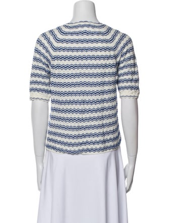 Molli Striped Bateau Neckline Top