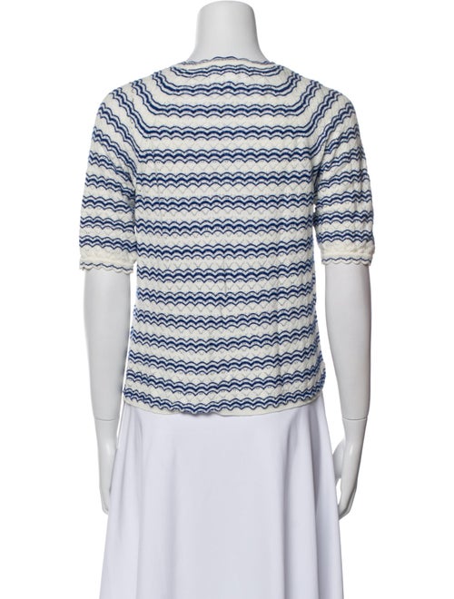 Molli Striped Bateau Neckline Top