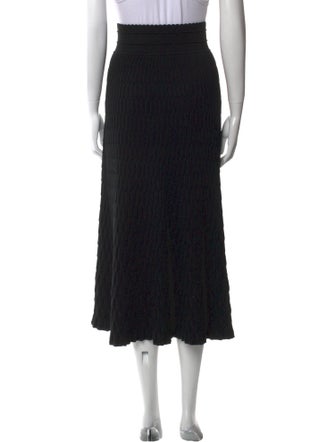 Molli Merino Wool Midi Length Skirt