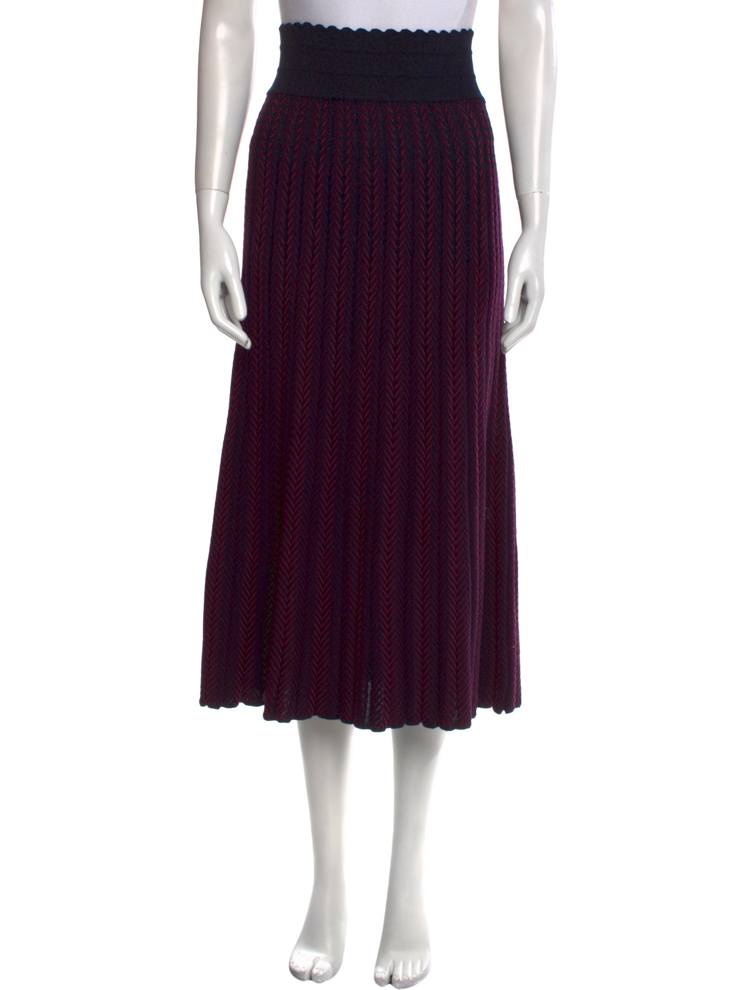 Molli Wool Midi Length Skirt