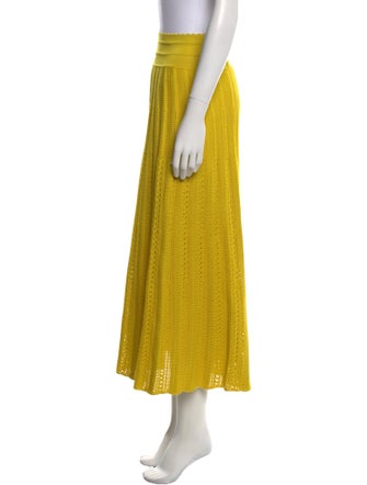 Molli Lace Pattern Midi Length Skirt