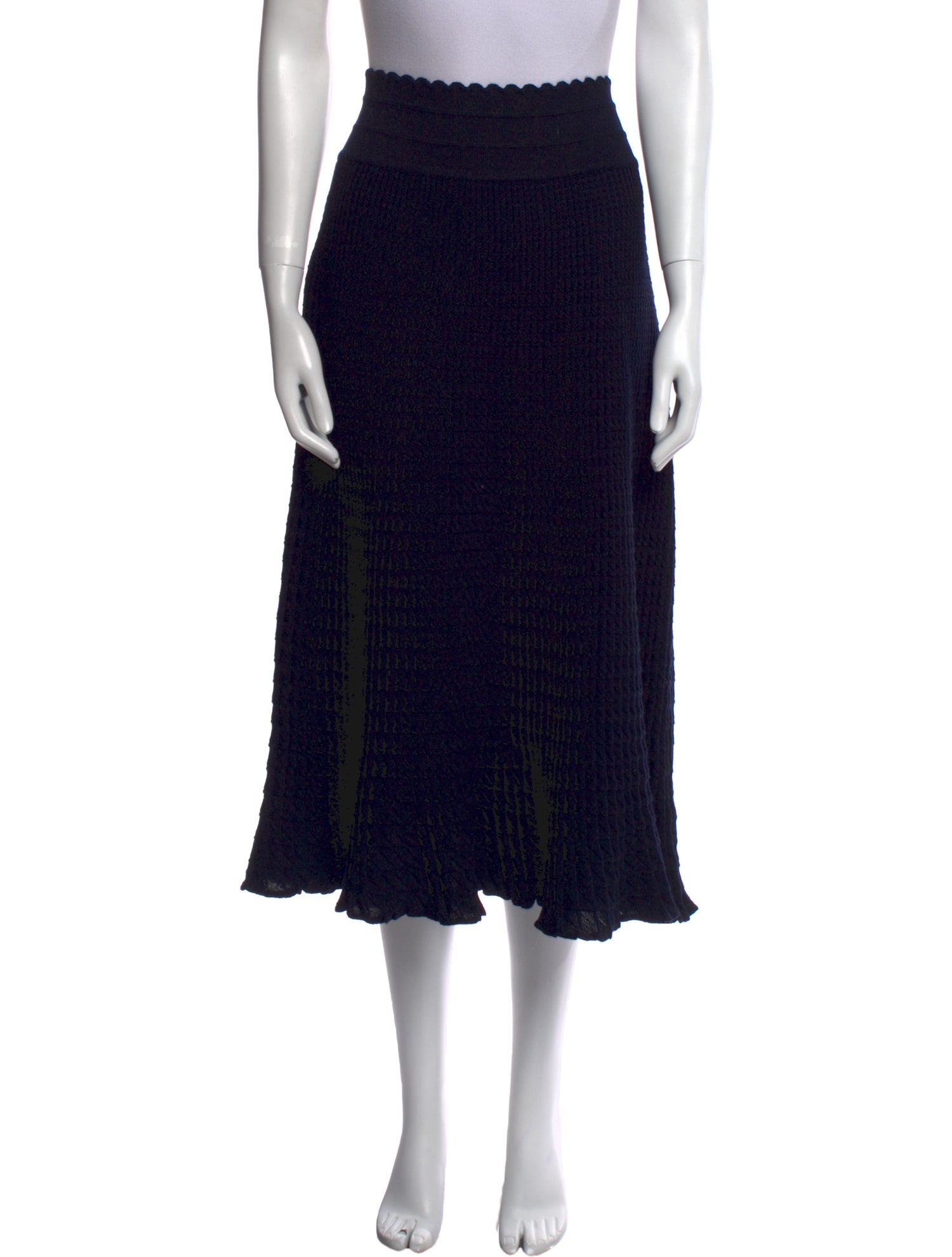 Molli Wool Midi Length Skirt