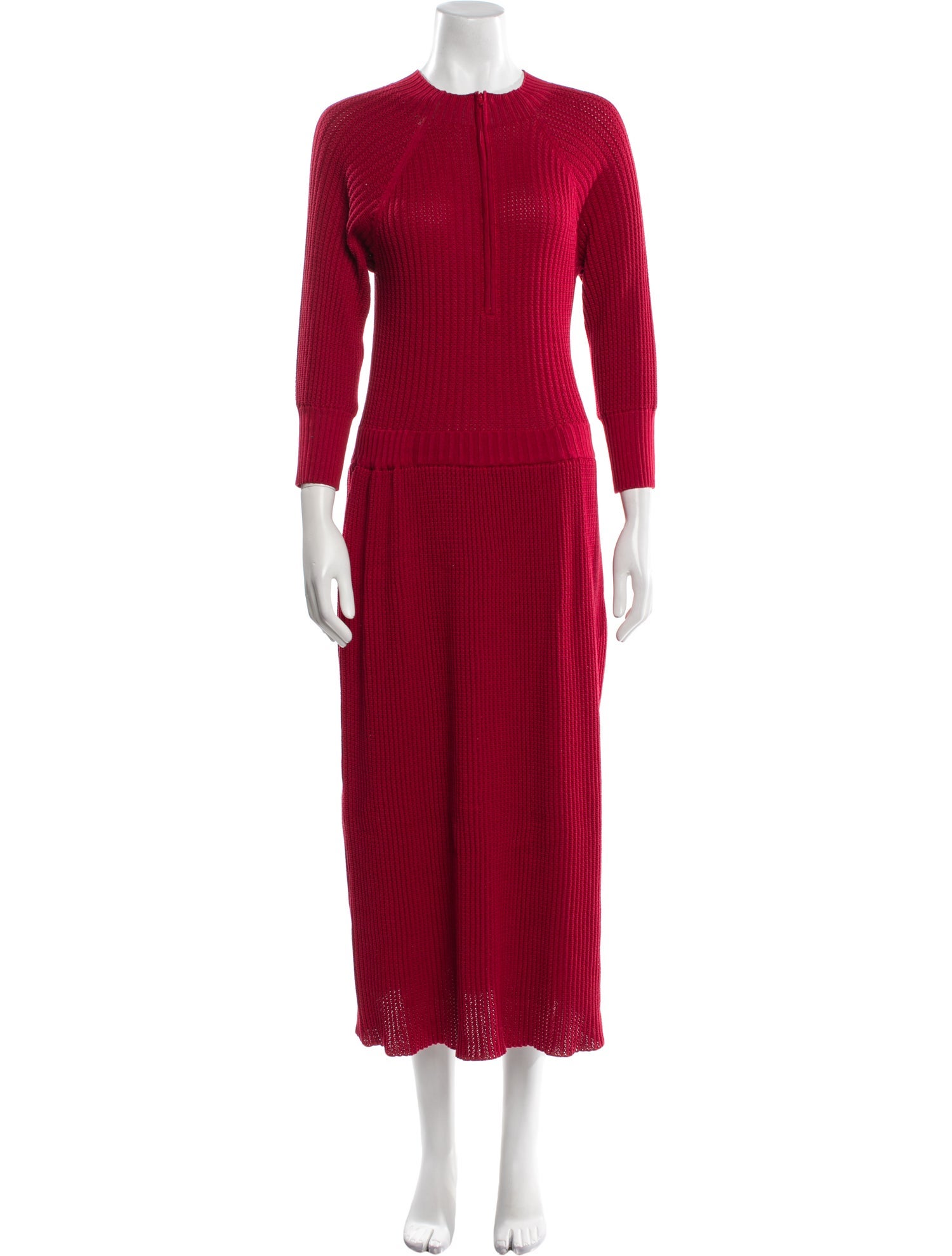 Molli Crew Neck Long Dress w/ Tags