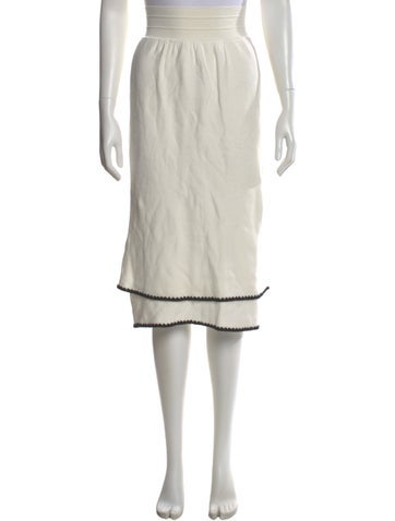 Pre-owned Molli Midi Length Skirt In Neutrals