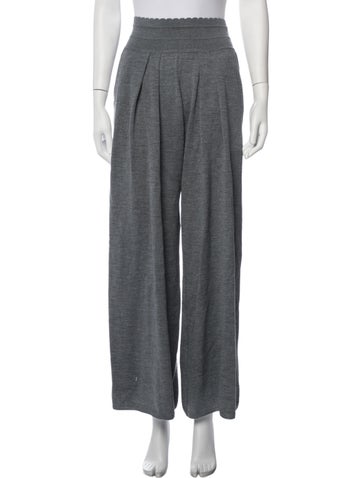 Pre-owned Molli Virgin Wool Sweatpants In Grey