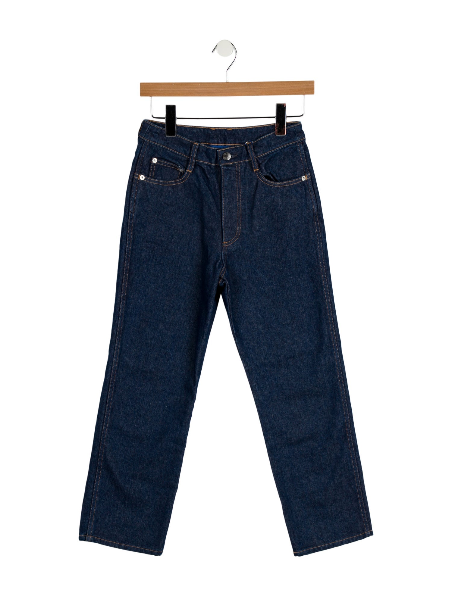 Simon Miller Mid-Rise Straight Leg Jeans