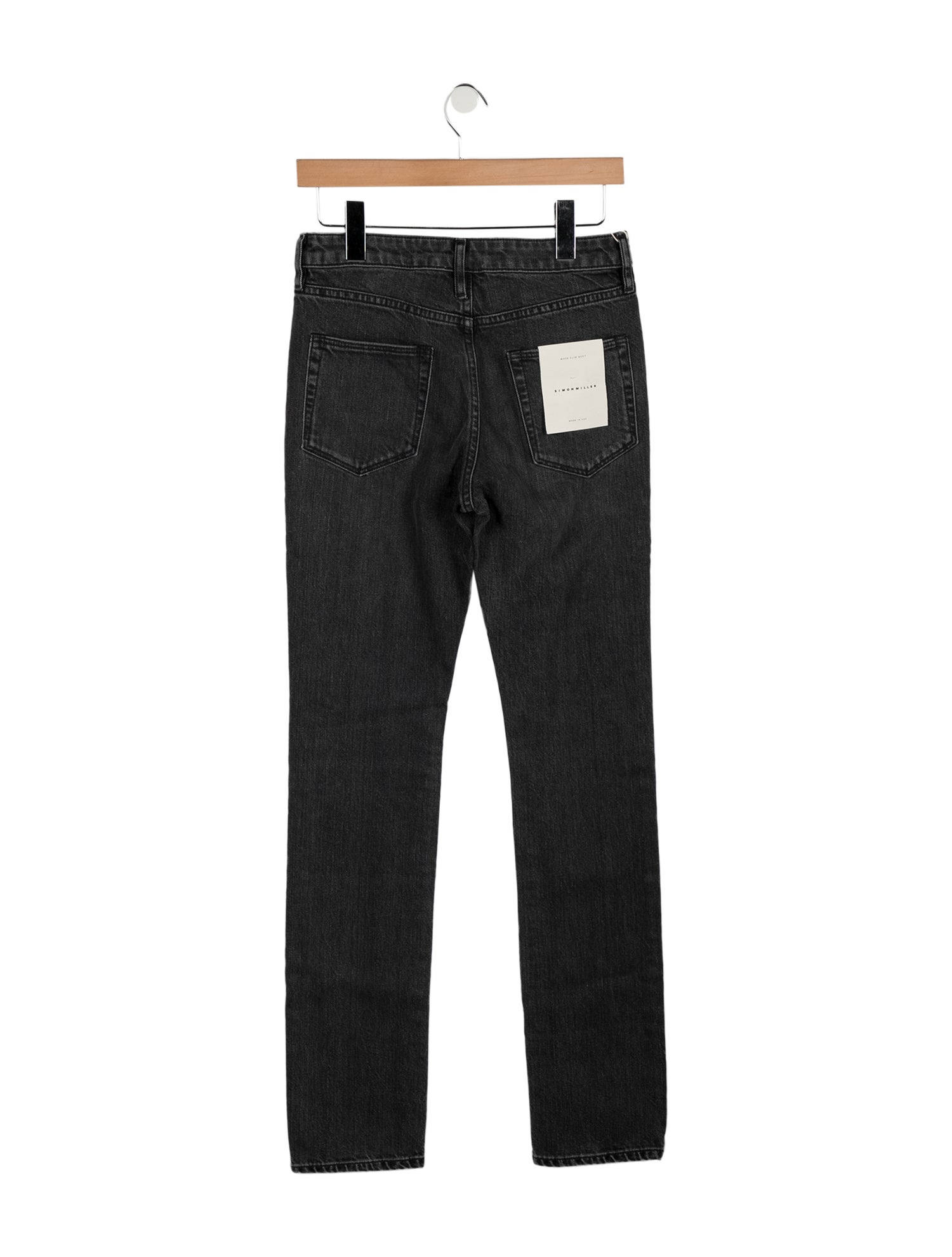 Simon Miller Mid-Rise Straight Leg Jeans w/ Tags