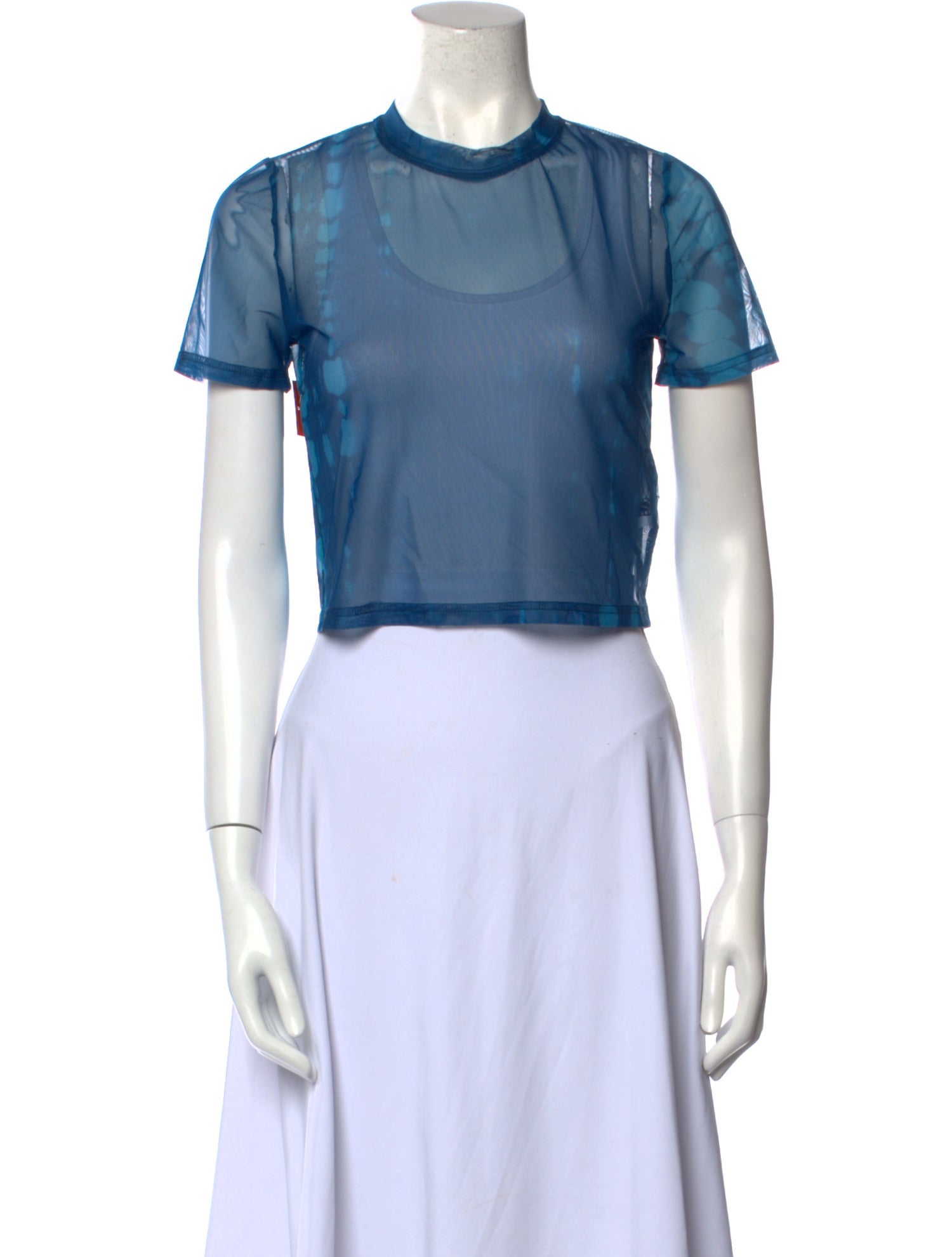 Simon Miller Crew Neck Short Sleeve Crop Top w/ Tags