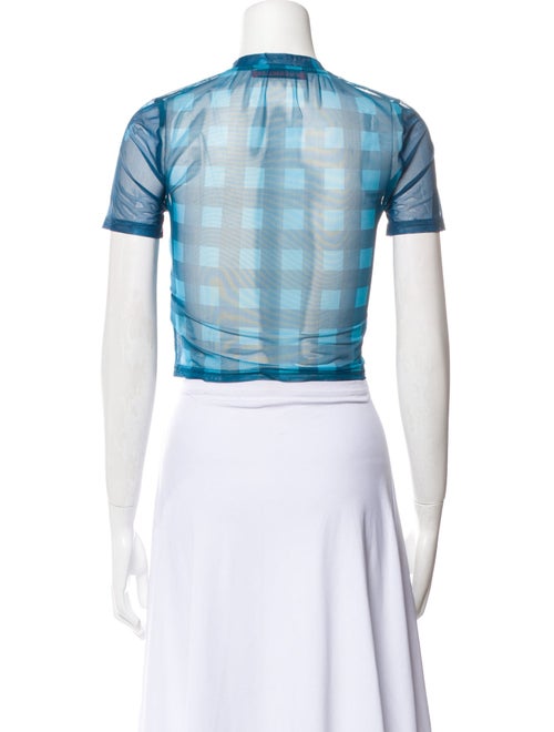 Simon Miller Crew Neck Short Sleeve Crop Top