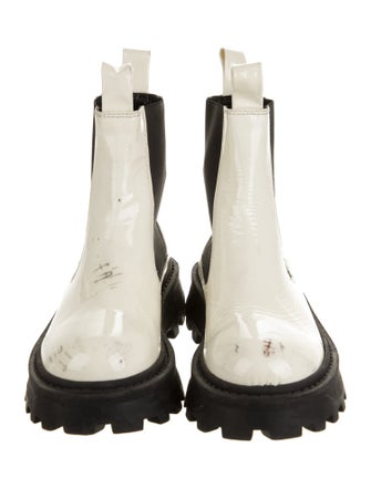 Simon Miller Patent Leather Chelsea Boots