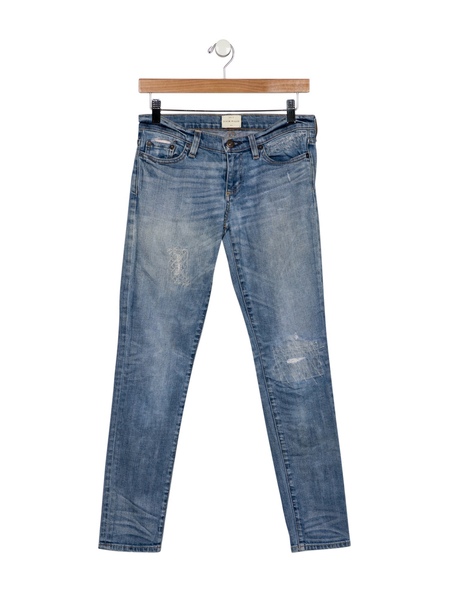 Simon Miller Low-Rise Skinny Leg Jeans