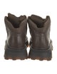 Simon Miller Leather Animal Print Combat Boots