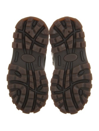 Simon Miller Leather Animal Print Combat Boots