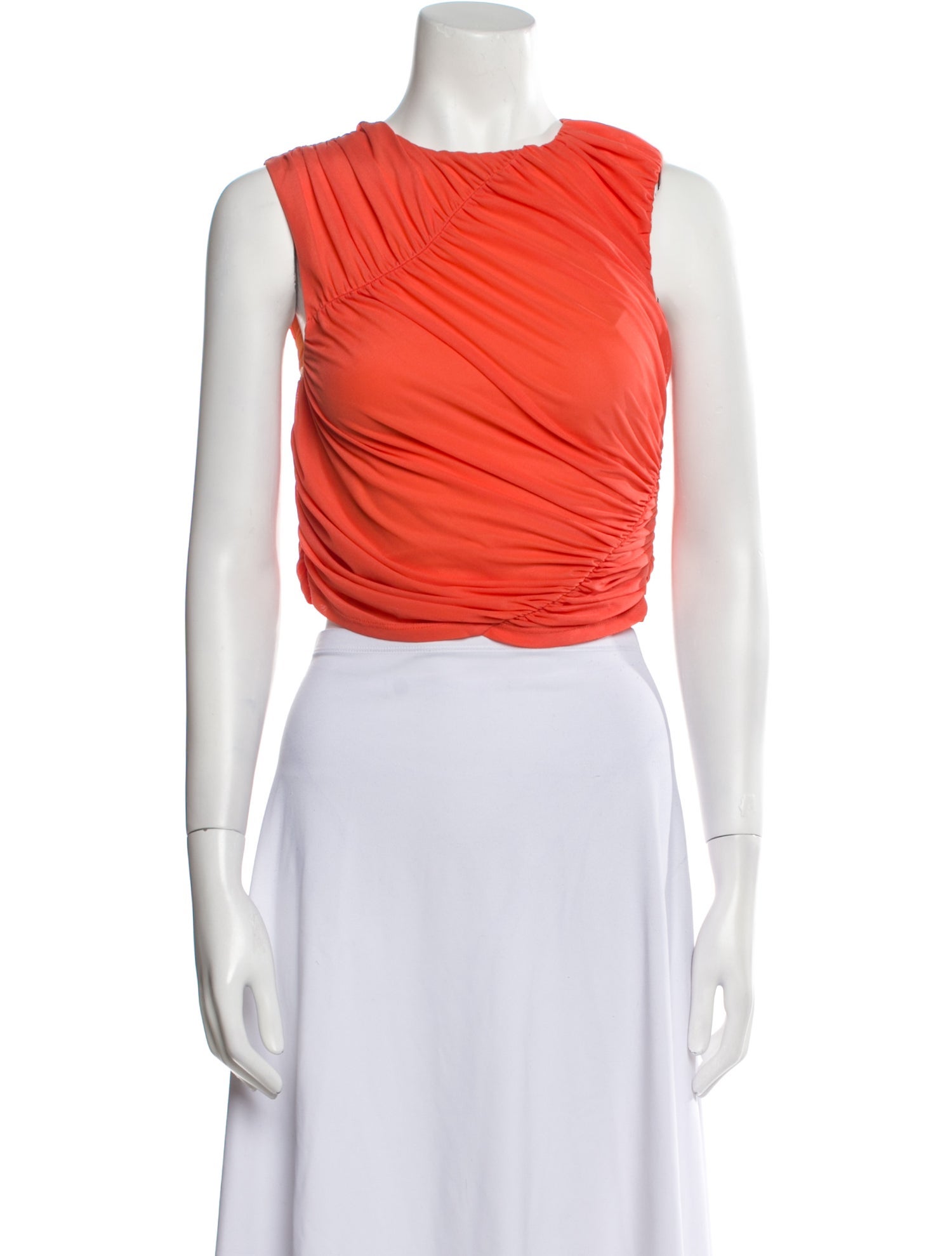 Simon Miller Crew Neck Sleeveless Crop Top