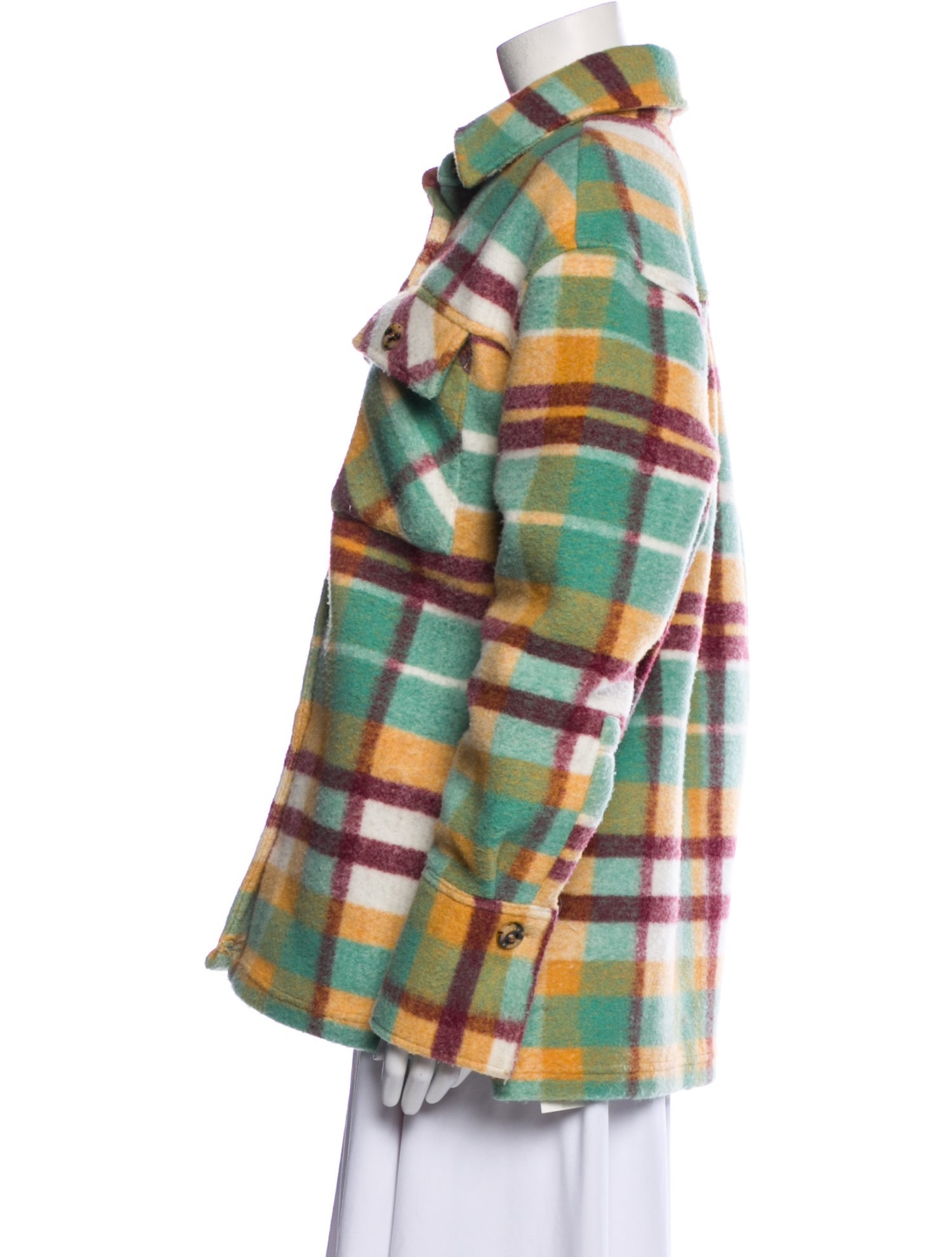 Simon Miller Plaid Print Jacket
