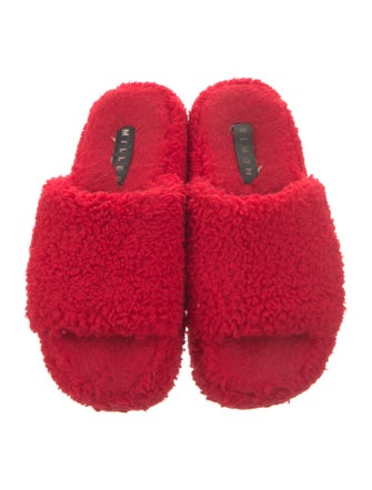 Simon Miller Faux Fur Slides