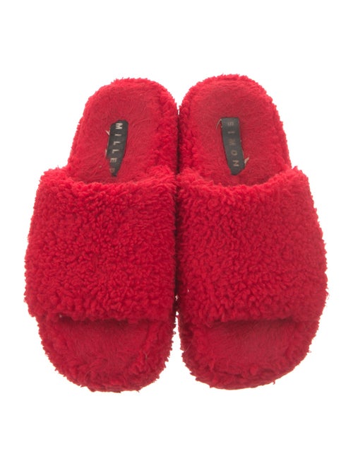 Simon Miller Faux Fur Slides