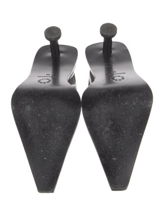 Simon Miller Satin Animal Print Mules