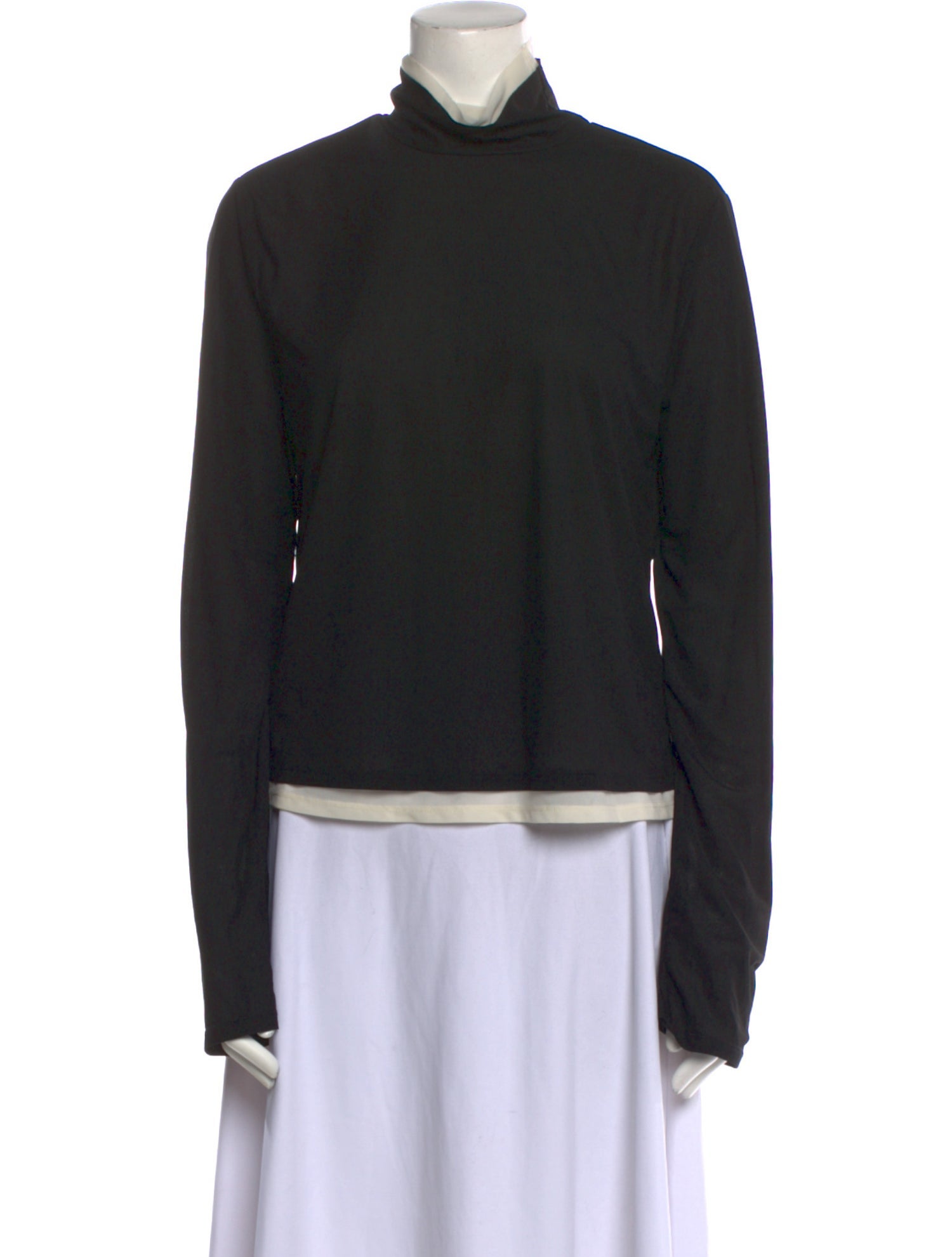 Simon Miller Mock Neck Long Sleeve Sweatshirt