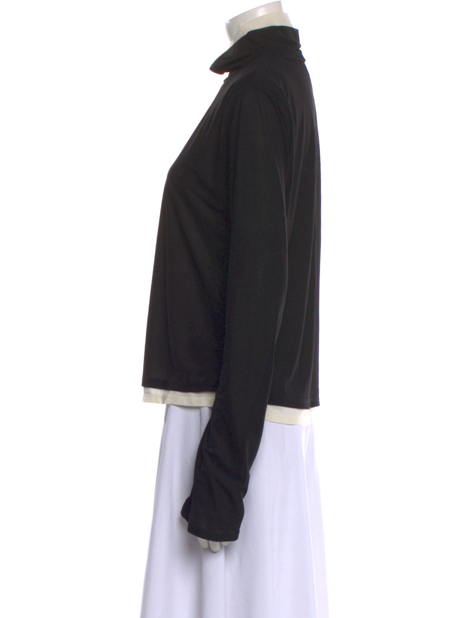 Simon Miller Mock Neck Long Sleeve Sweatshirt