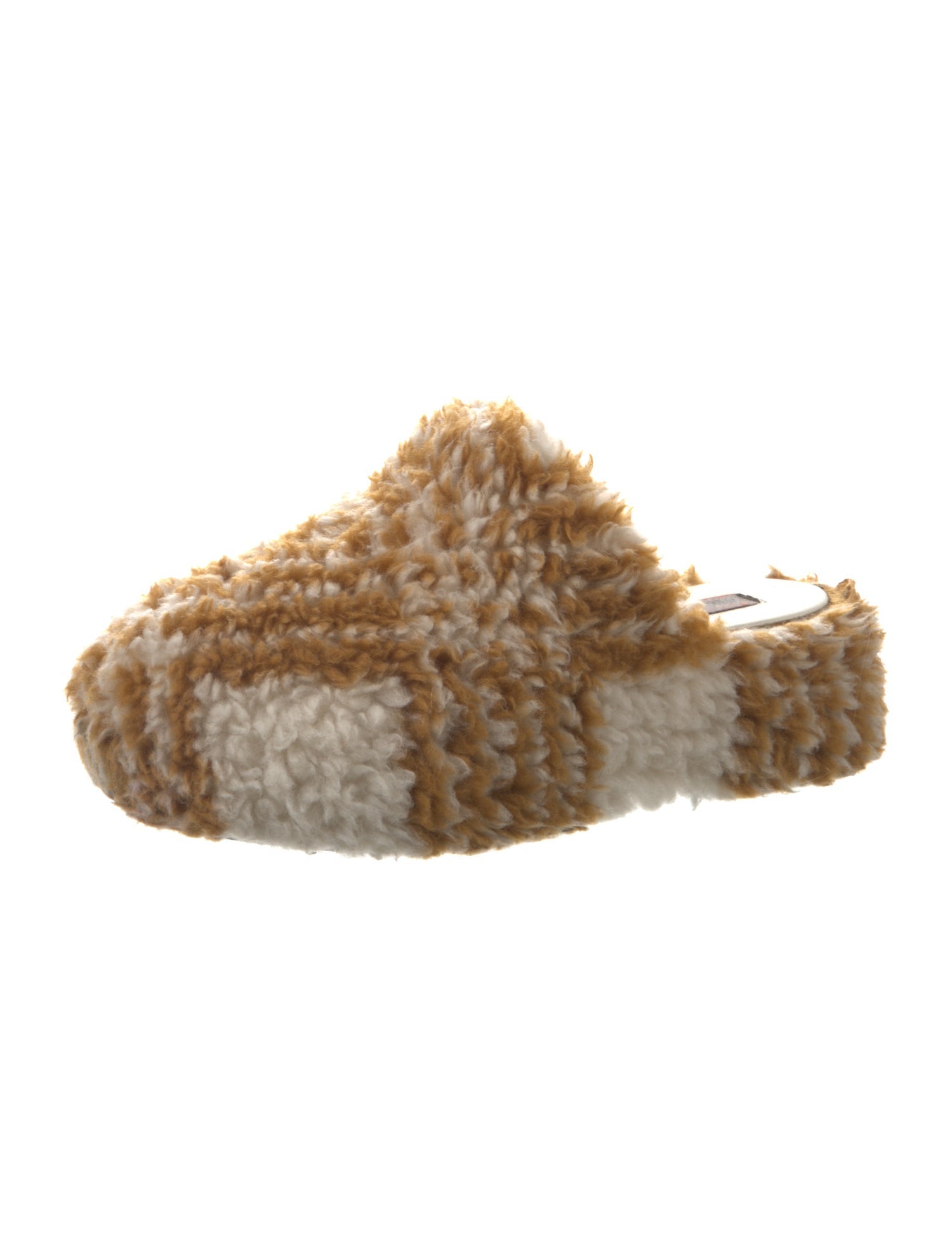 Simon Miller Faux Fur Striped Mules