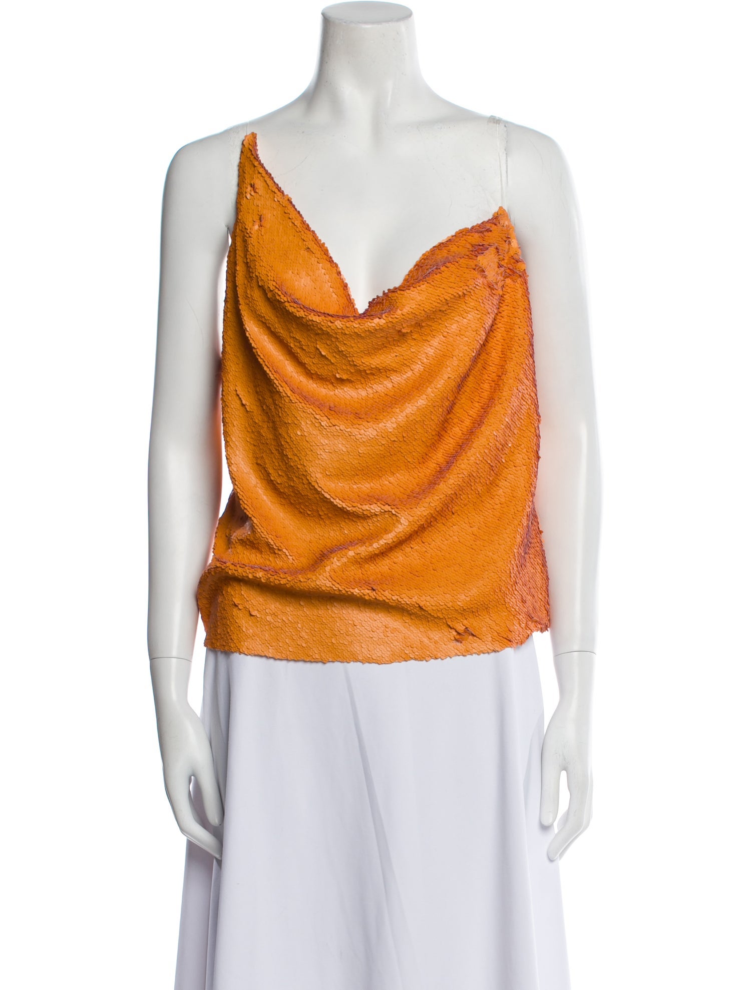 Simon Miller Silk Cowl Neck Top