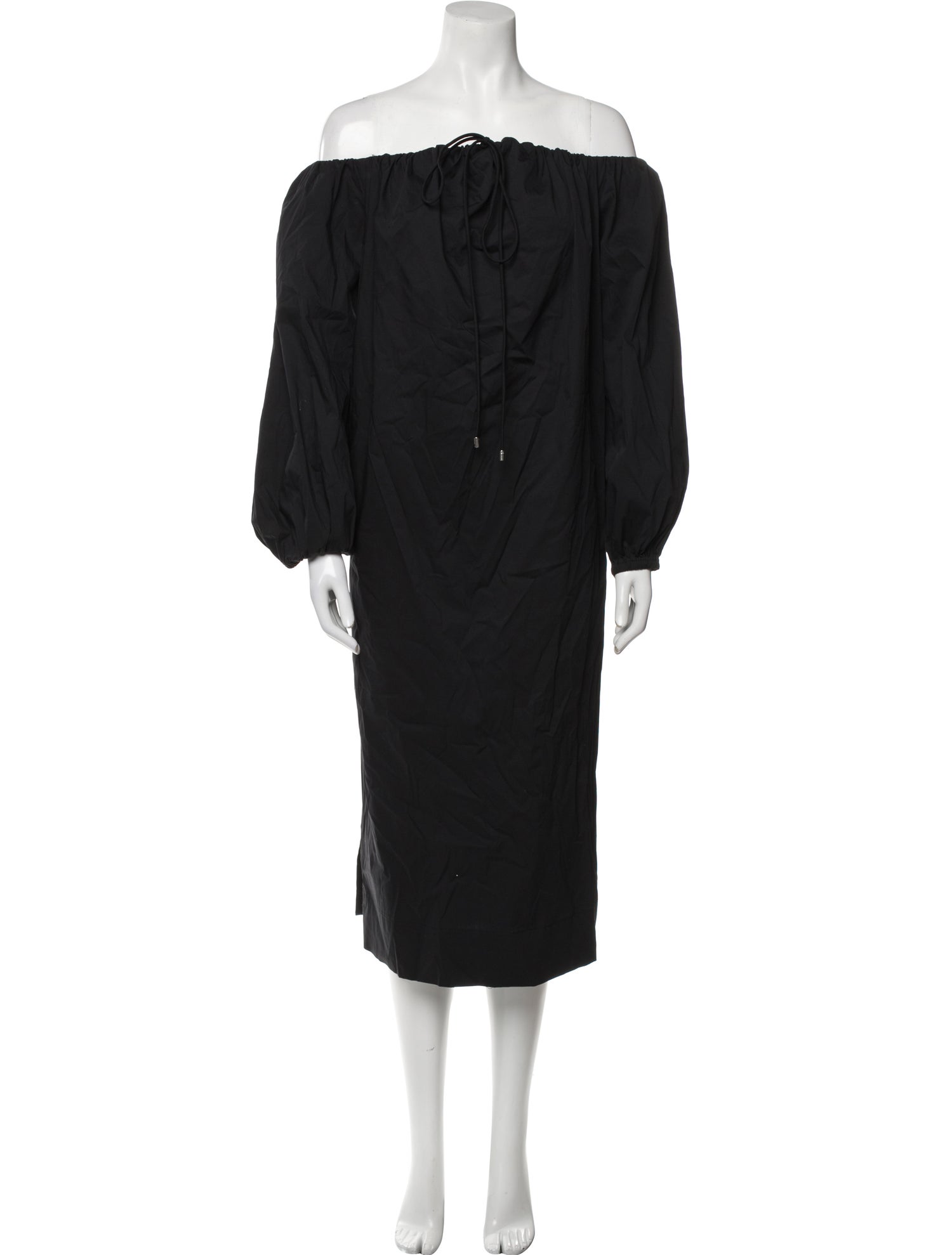 Simon Miller Off-The-Shoulder Midi Length Dress