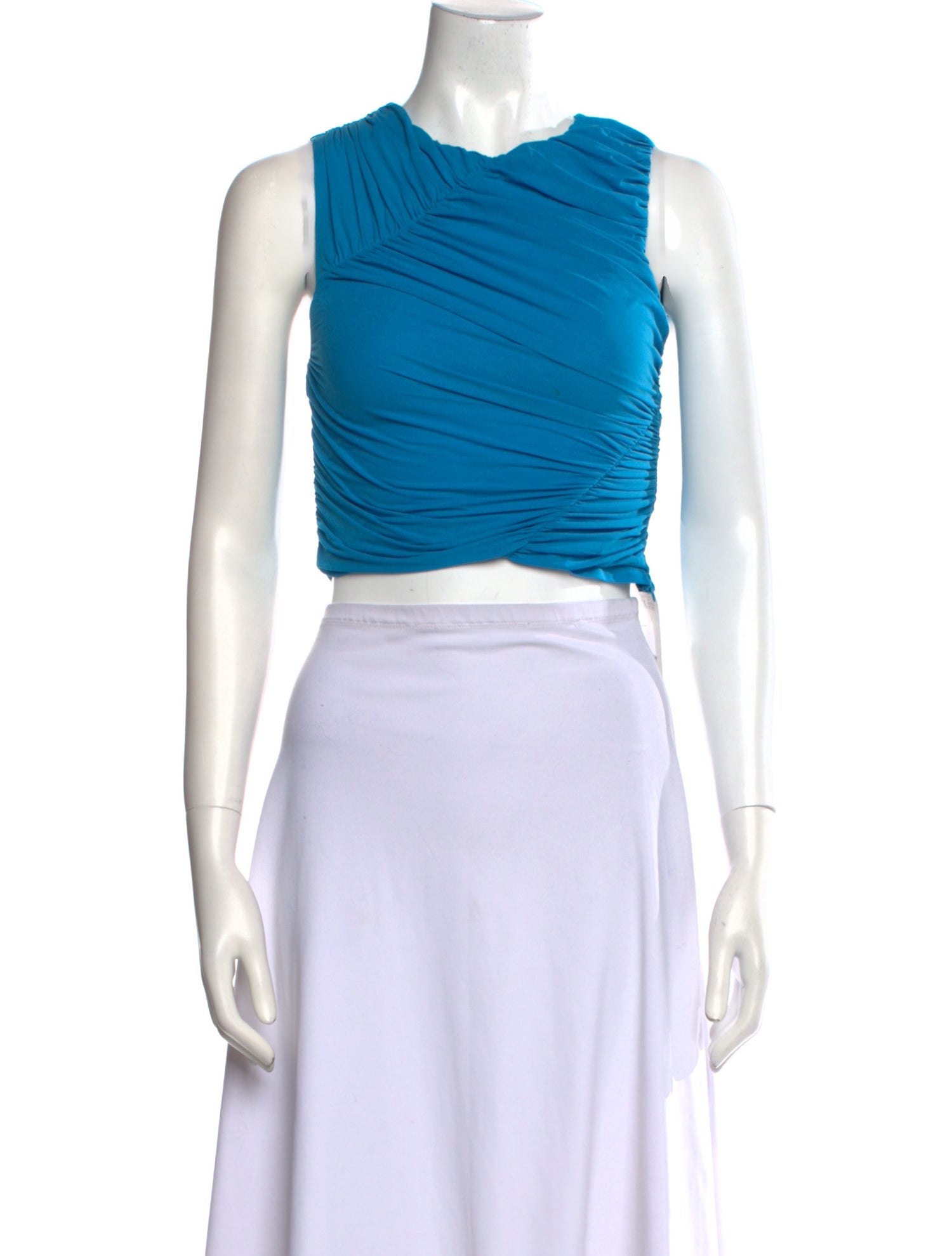 Simon Miller Crew Neck Sleeveless Crop Top