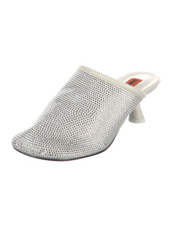 Simon Miller Crystal Embellishments Mules