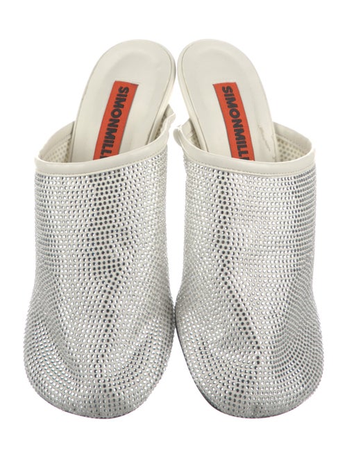 Simon Miller Crystal Embellishments Mules
