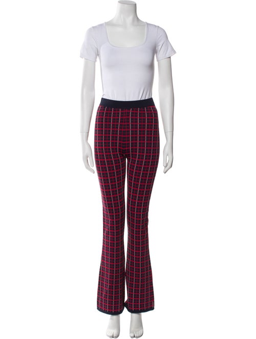 Simon Miller Plaid Print Pant Set