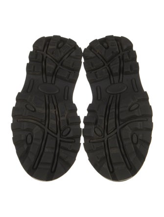 Simon Miller Leather Colorblock Pattern Hiking Boots