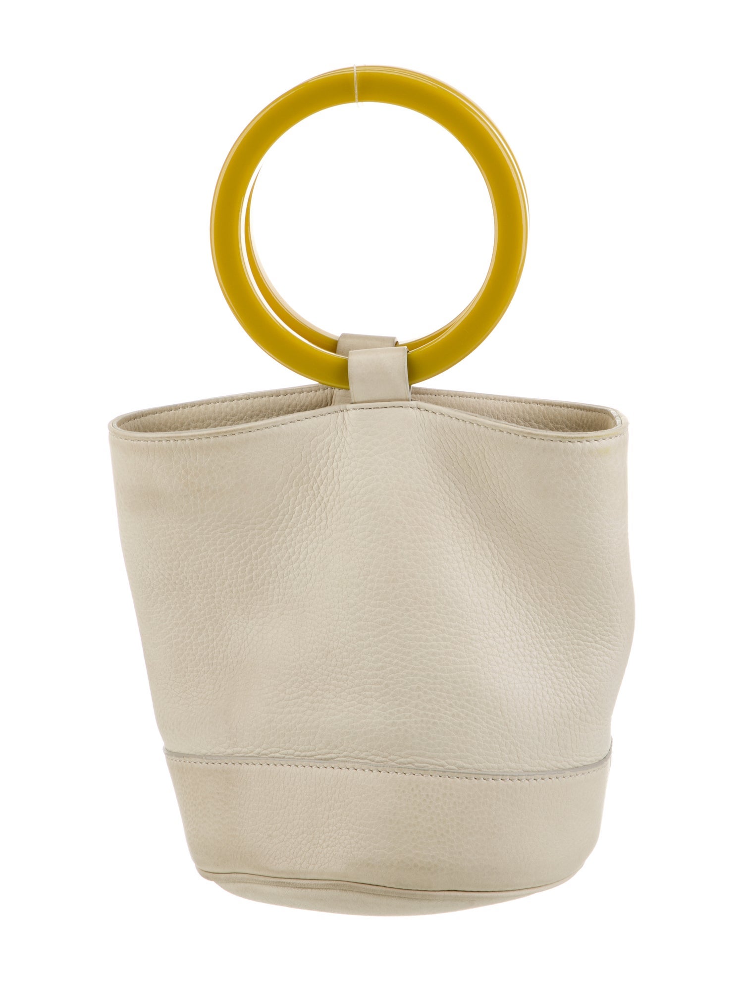 Simon Miller Leather Top Handle Bag