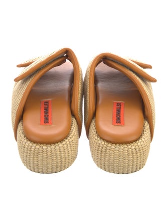 Simon Miller Wicker Slides