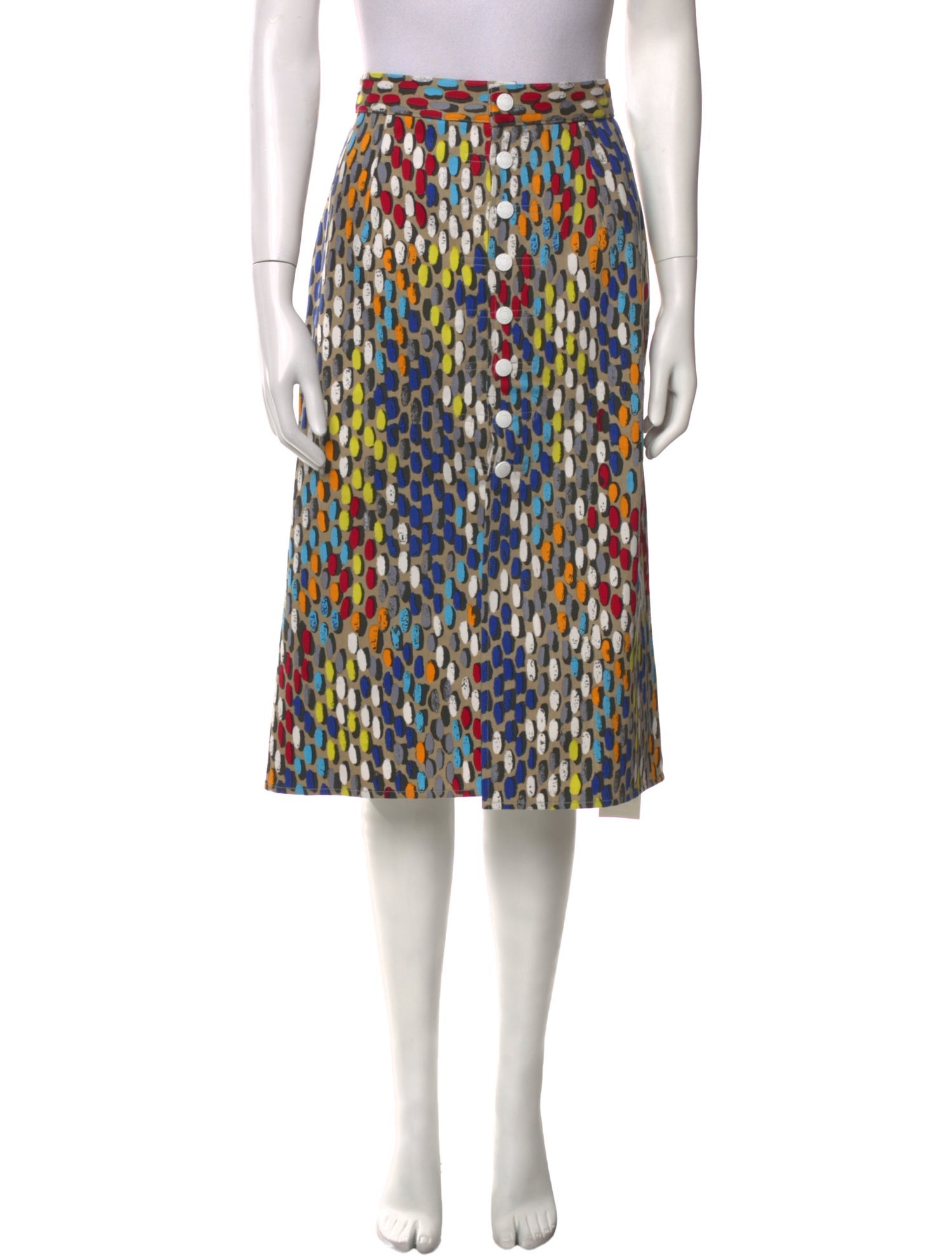 Simon Miller Printed Knee-Length Skirt
