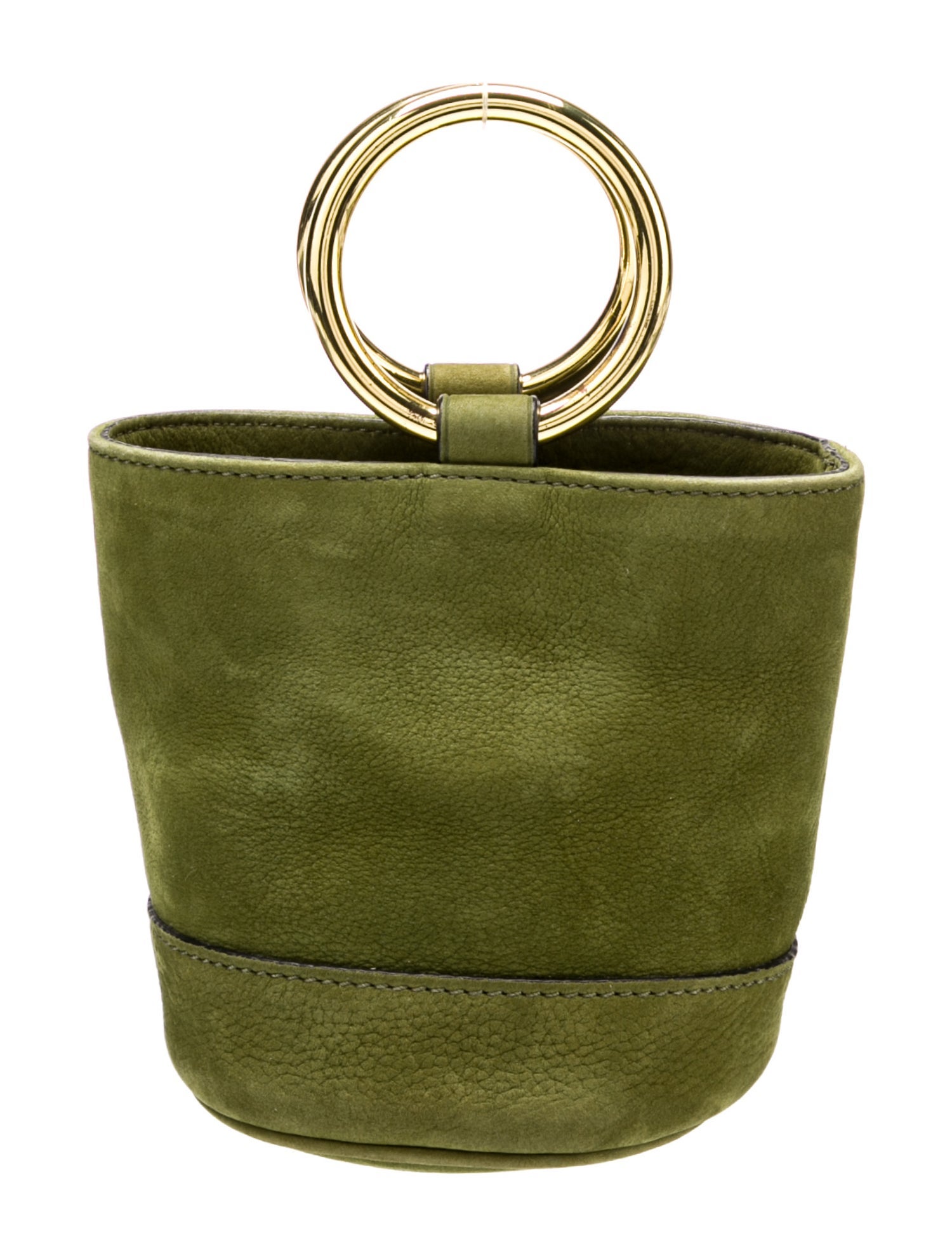 Simon Miller Suede Top Handle Bag