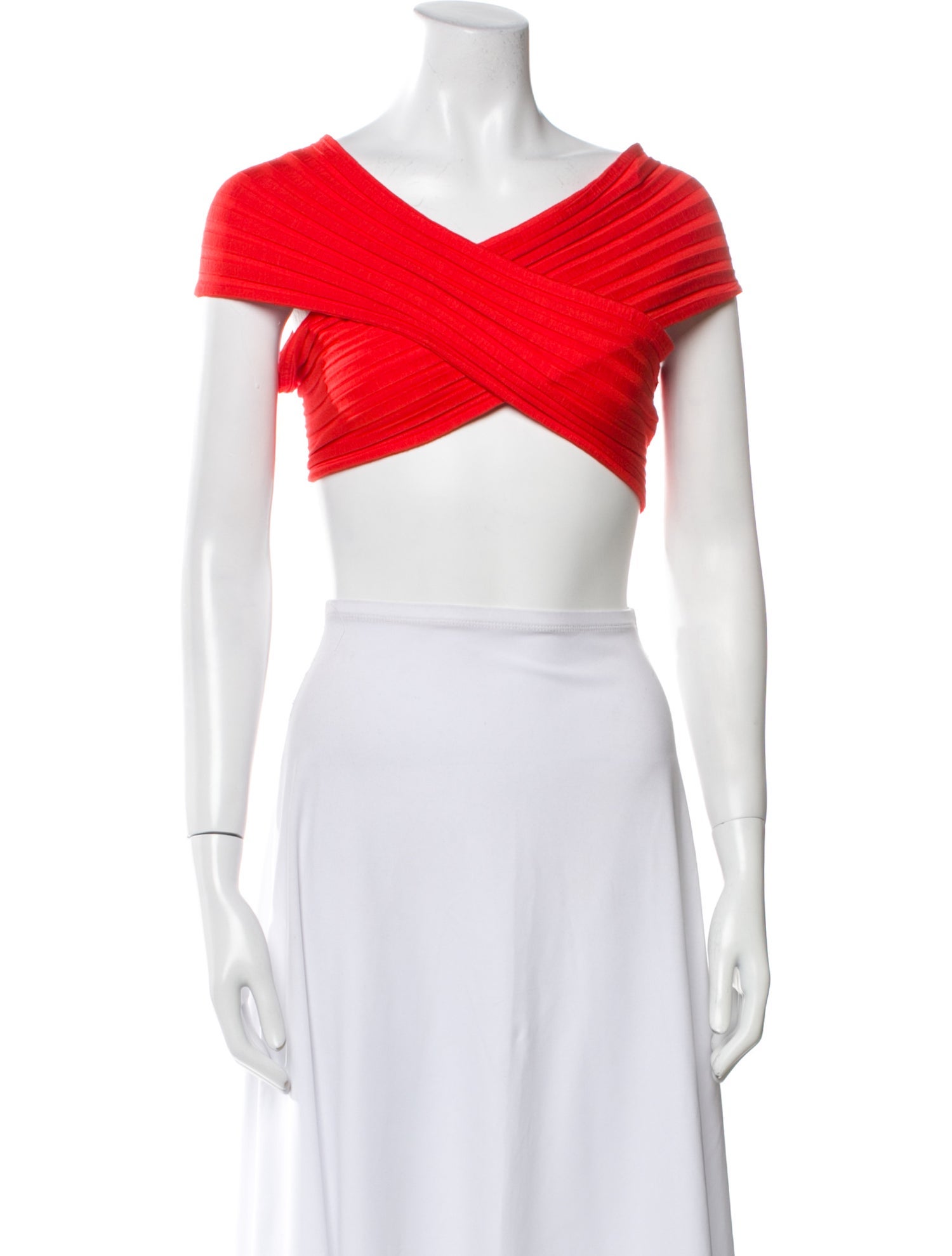 Simon Miller V-Neck Short Sleeve Crop Top w/ Tags