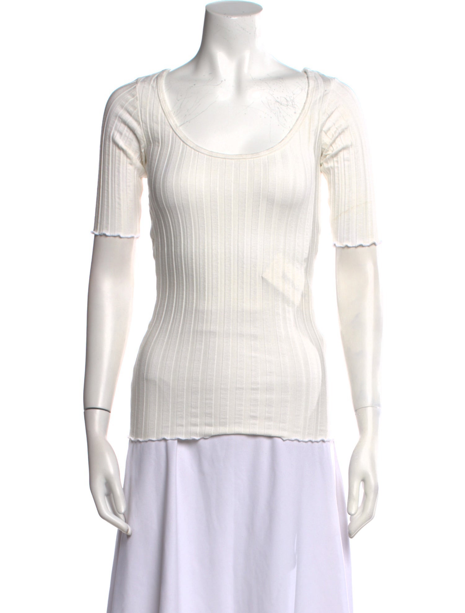 Simon Miller Scoop Neck Short Sleeve T-Shirt