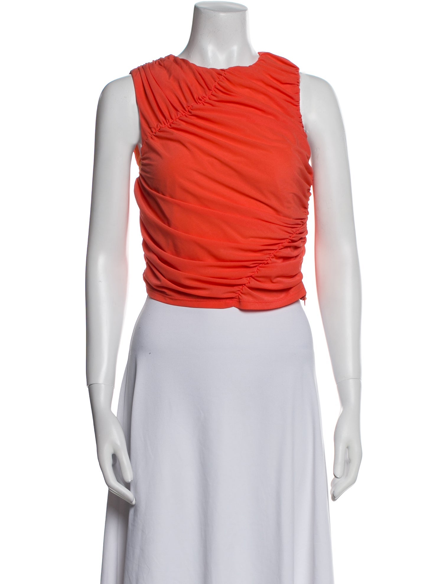 Simon Miller Crew Neck Sleeveless Crop Top
