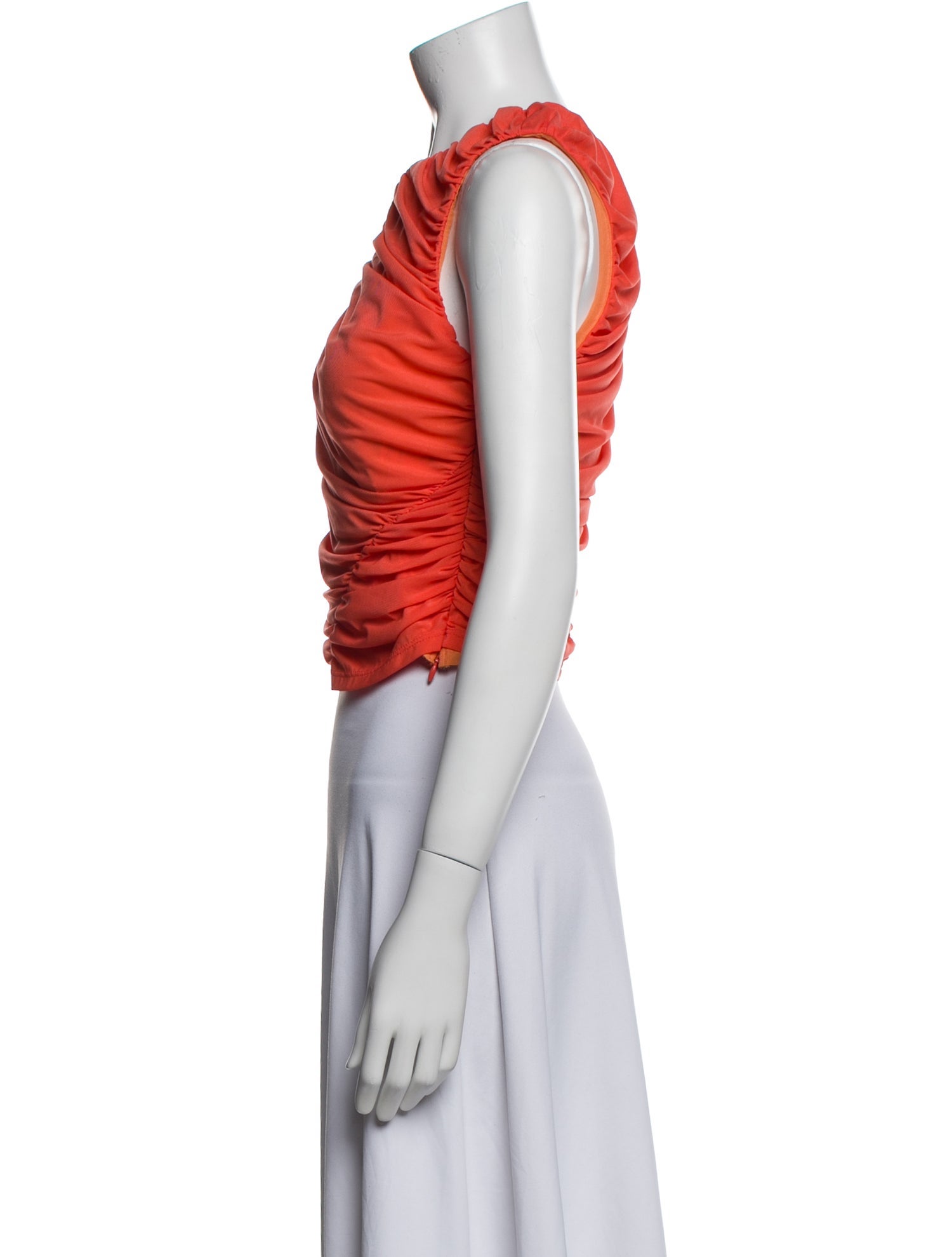 Simon Miller Crew Neck Sleeveless Crop Top