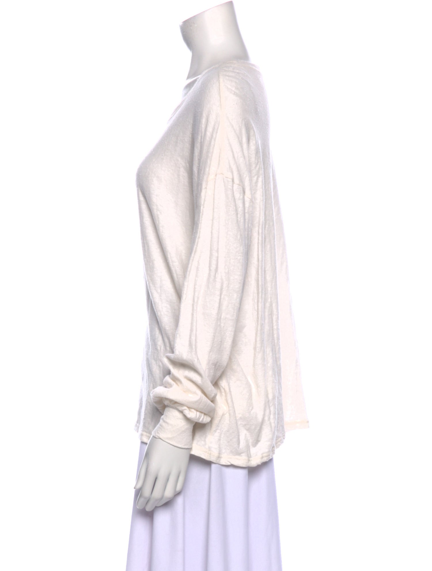 Simon Miller Scoop Neck Long Sleeve Sweatshirt