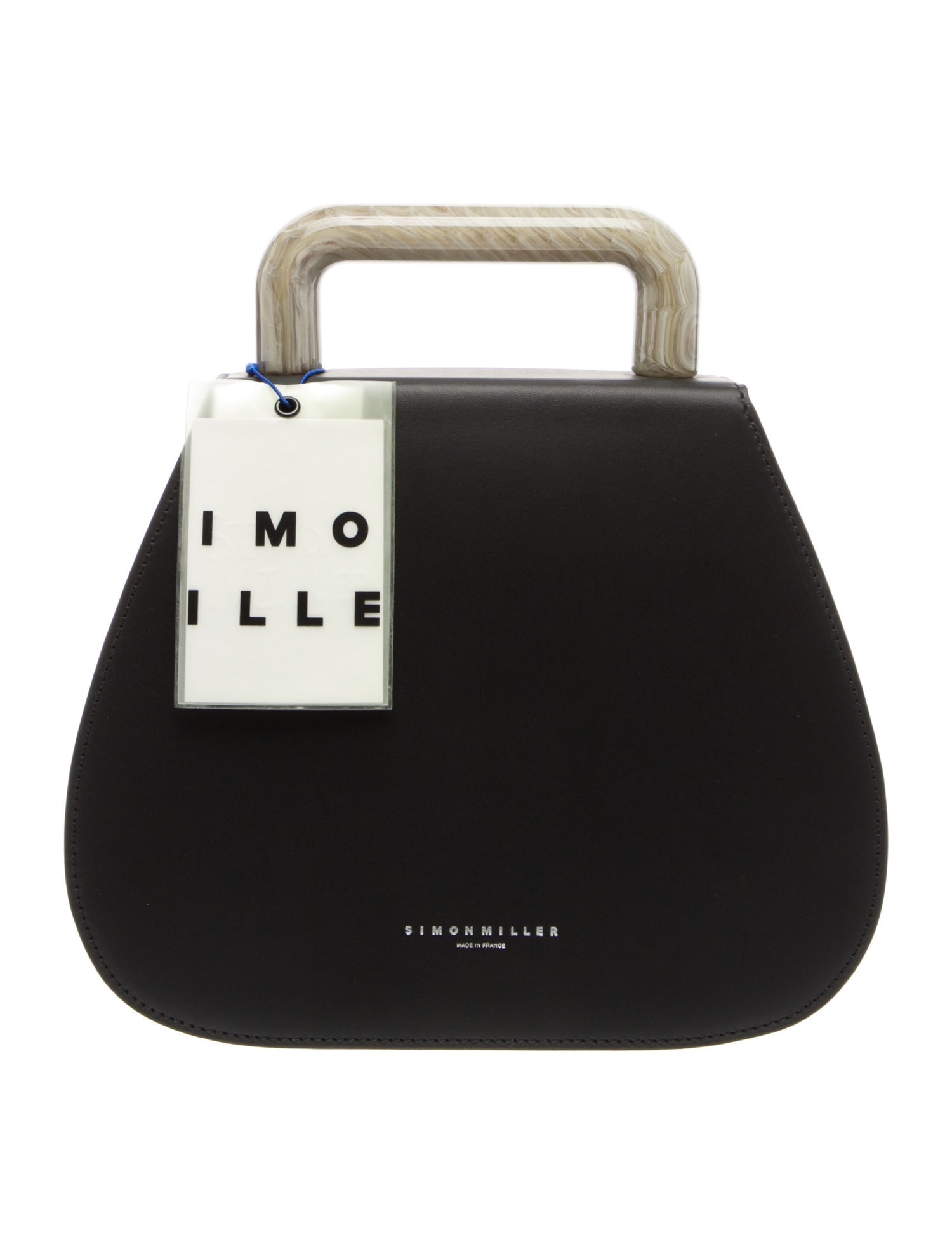 Simon Miller Leather Top Handle Bag