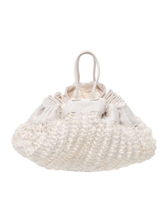 Simon Miller Raffia Top Handle Bag