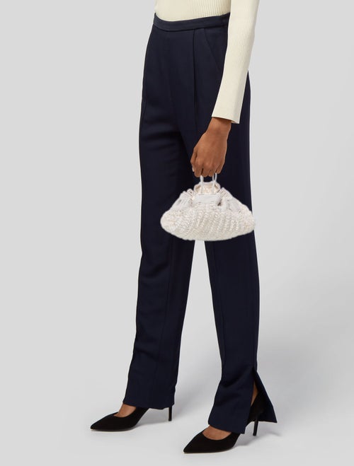 Simon Miller Raffia Top Handle Bag