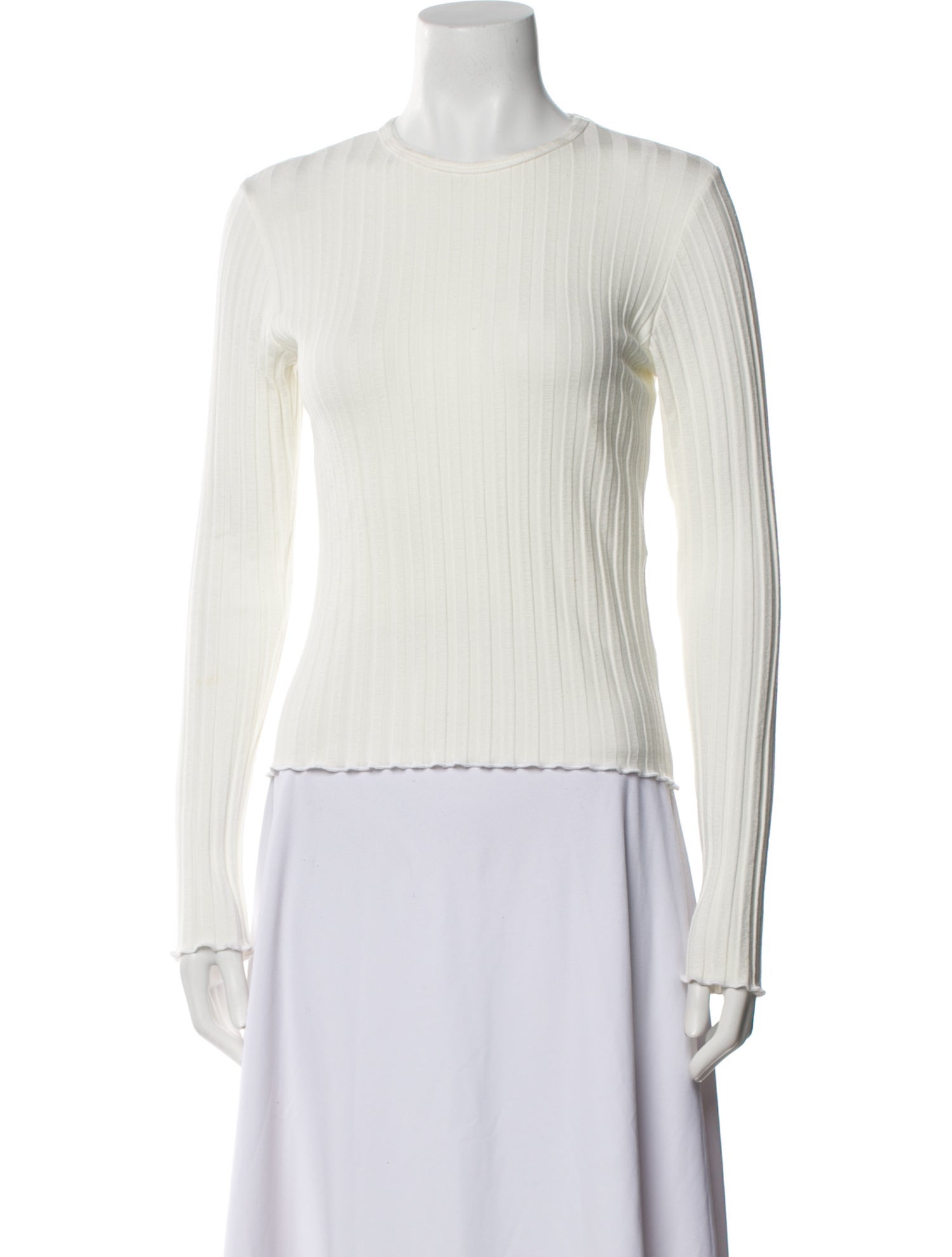 Simon Miller Crew Neck Long Sleeve Top