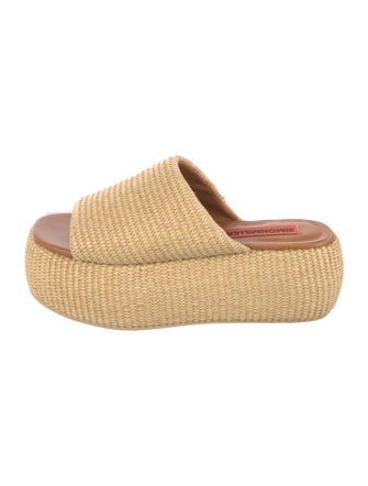 Simon Miller Raffia Slides